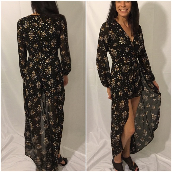 Pants - Large Only Floral Maxi Romper